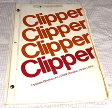 Dynamic Graphics Clipper Clip Art Book Clipper Creative Art Service 1985 Nice!💞