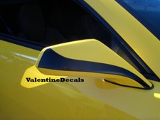 Chevy Camaro SS RS Mirror Accents 2010 2011 2012 2013 2014 2015