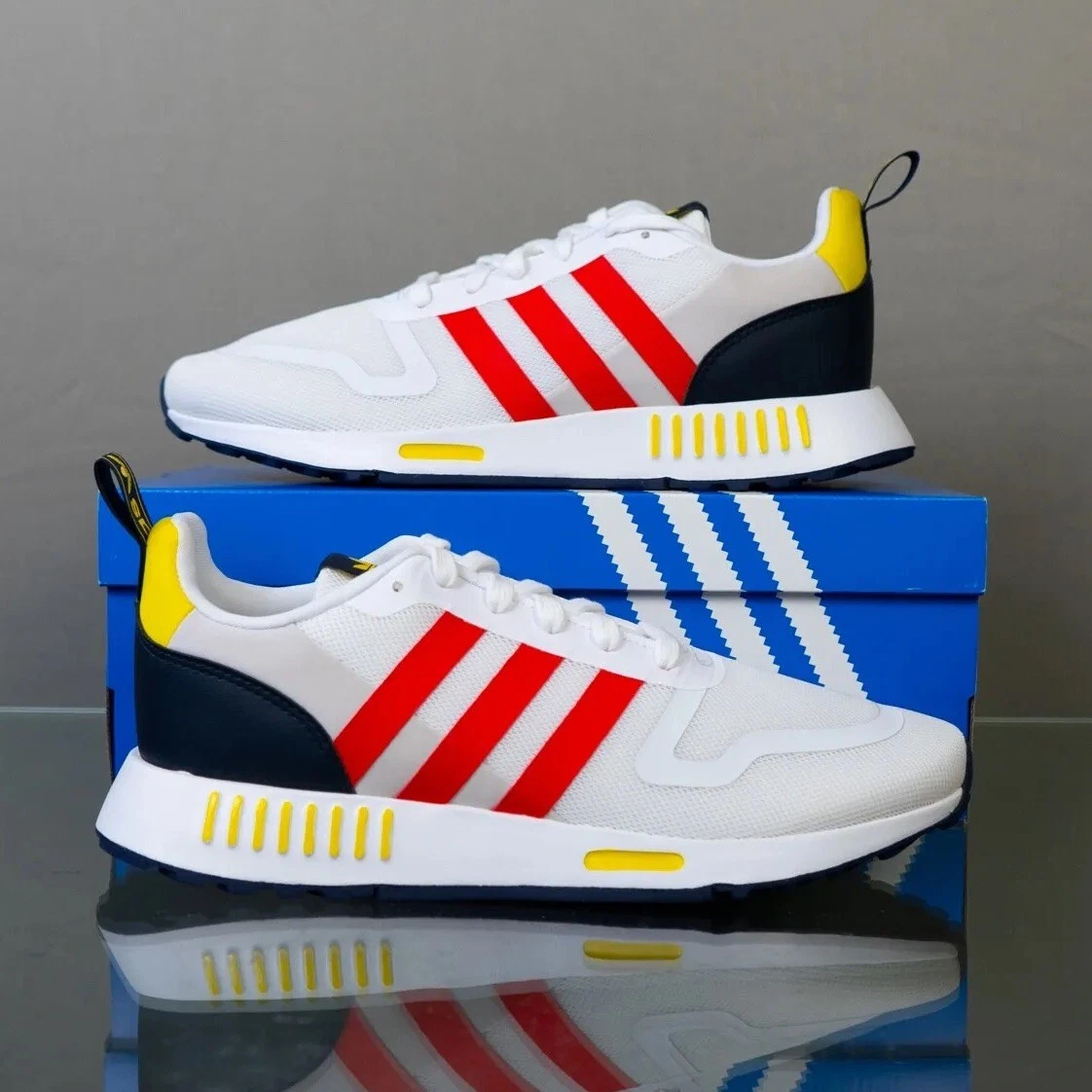 Adidas Originals MultiX Men's Size 10 Running Shoe White Athletic Sneakers #378
