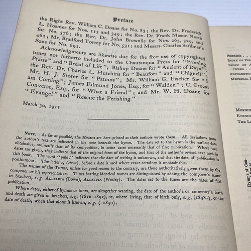 The Hymnal - Revised - Presbyterian Church - 1927 Louis Benson, Editor 758 hymns - Picture 11 of 22