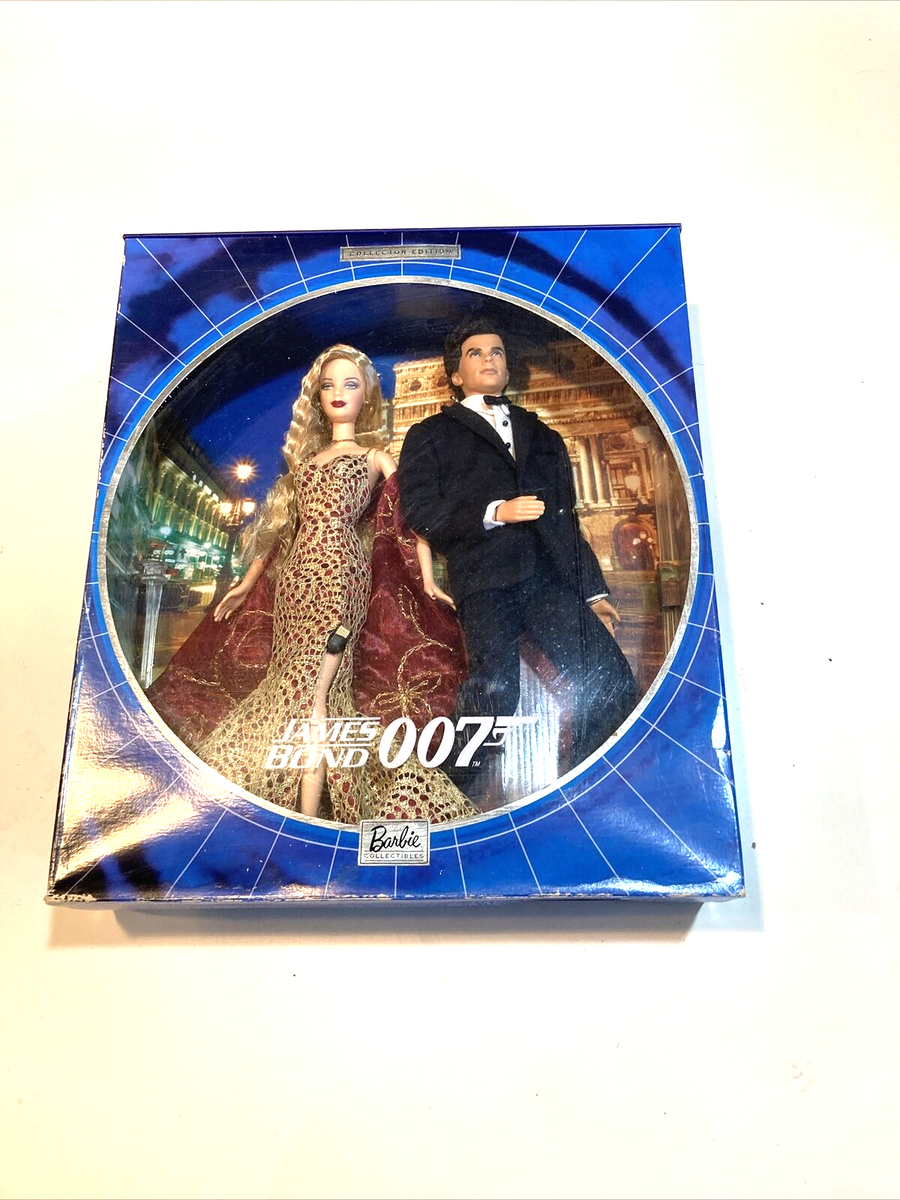 Coffret Collector Barbie & James Bond 007 - Mattel 2002 (B0150), édition Collector, Avec Accessoires