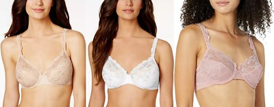 Bali Women's Lace Desire 2-Ply Underwire Comfort Bra 6543 DF6543