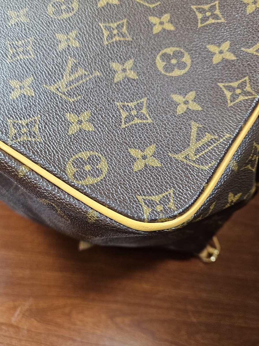 Auth Louis Vuitton Palermo GM M40146 Monogram Canvas 2way