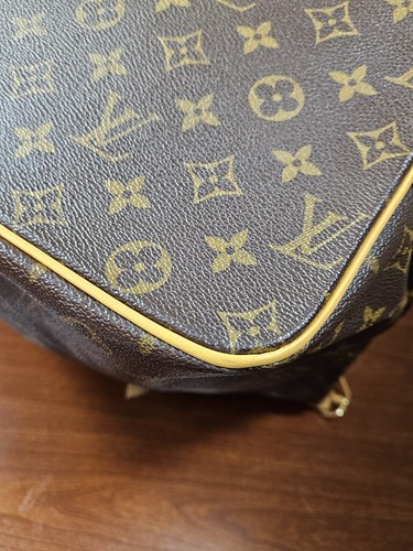 Auth Louis Vuitton Palermo GM M40146 Monogram Canvas 2way Tote Shoulder BrownBAG - Picture 8 of 13