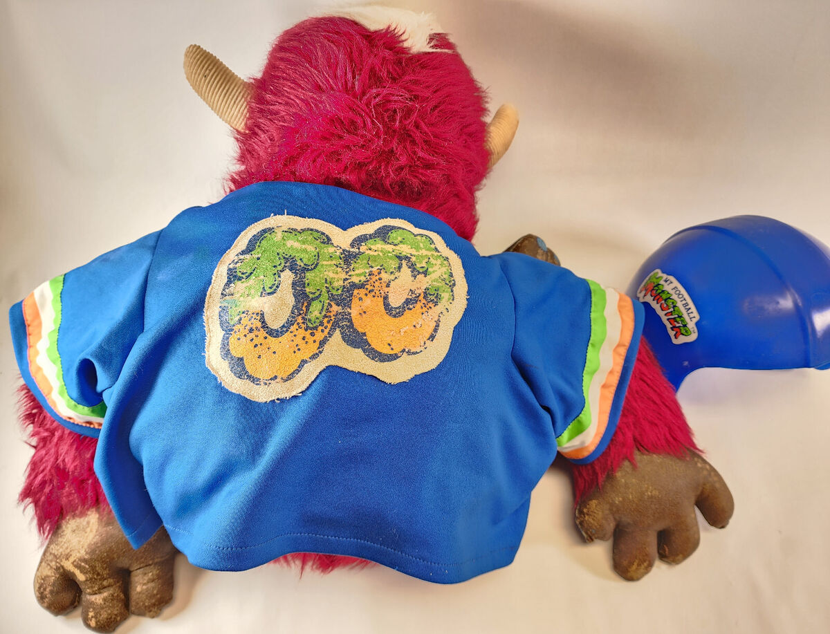 RARE Vintage 1986 My Football Pet Monster Amtoy With RARE Vintage 1986 My Football Pet Monster Amtoy With