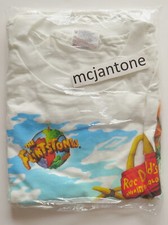 SEALED 1994 Flintstones Movie McDonald's ROCDONALD'S T-Shirt Adult XL HANES NOS