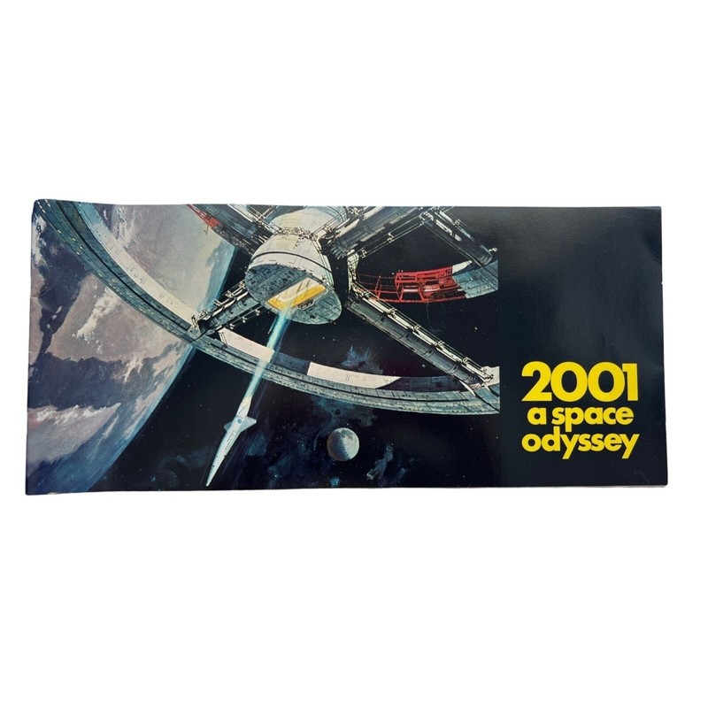 2001: A SPACE ODYSSEY, Stanley Kubrick, 1968, Pressbook Souvenir Book rare