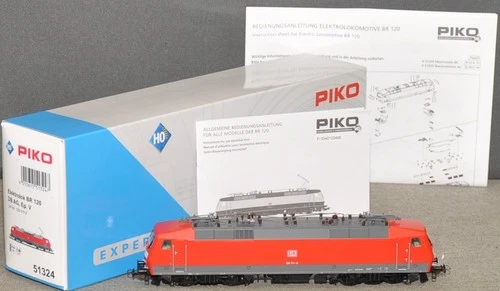 Piko 51324 E-Lok BR 120 111-0 DB mit DSS  PluX 22  neu-rot  DC  neuwertig OVP H0