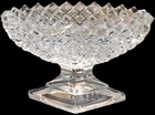 Vintage Westmoreland Clear Glass English Hobnail Footed Salt Cellar Nut Dish MCM — photo 2