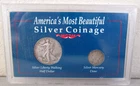 1942 Liberty Walking Half Dollar - 1940 Mercury Dime - 90% Silver