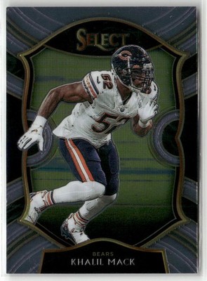 2020 PANINI SELECT #8 KHALIL MACK CHICAGO BEARS