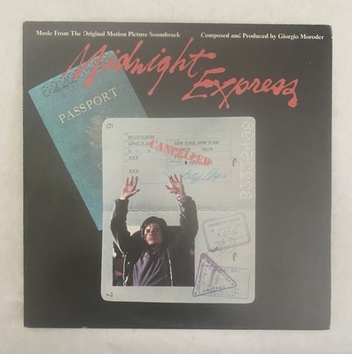 MIDNIGHT EXPRESS PROMO Soundtrack LP 1978 CASABLANCA NBLP 7114 GIORGIO MORODER
