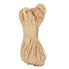 Macrame Cord 2.5mm x 109 Yard, Polyester Macrame Rope Twisted Yarn-Cream White
