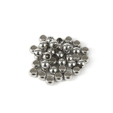 60 Pcs Stainless Steel Round Spacer Beads 8mm for Jewelry Making