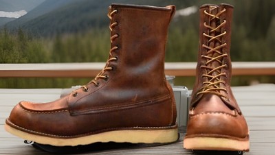 Red Wing 4583 J.Crew Exclusive Moc Toe Boots 11D Copper