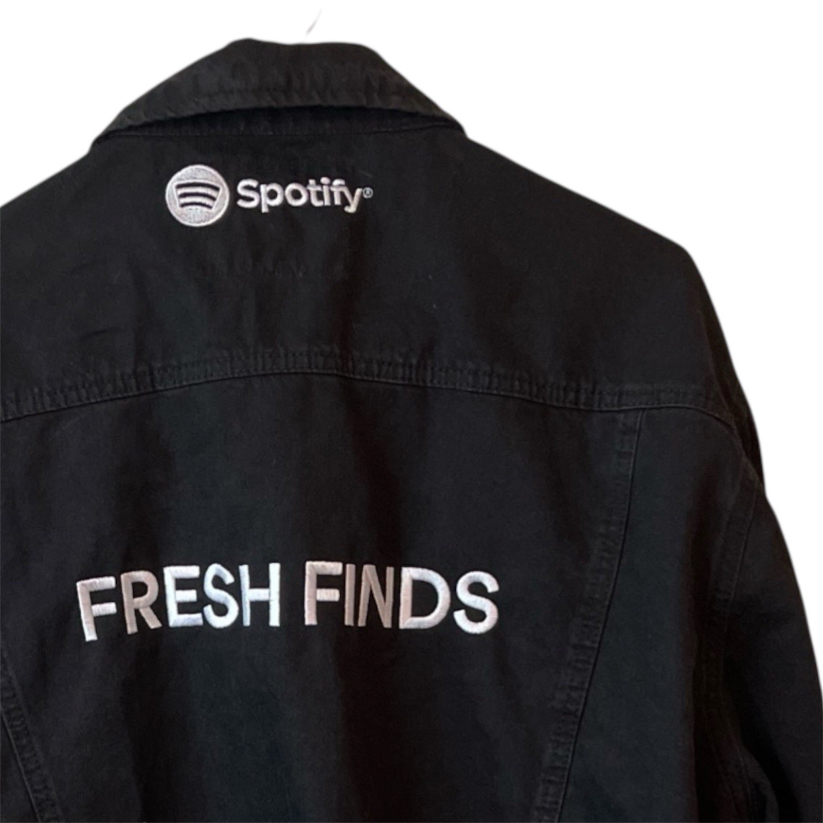 Red Label Patrulla Jeans Custom SPOTIFY Fresh Finds Button Up Denim Jacket XL