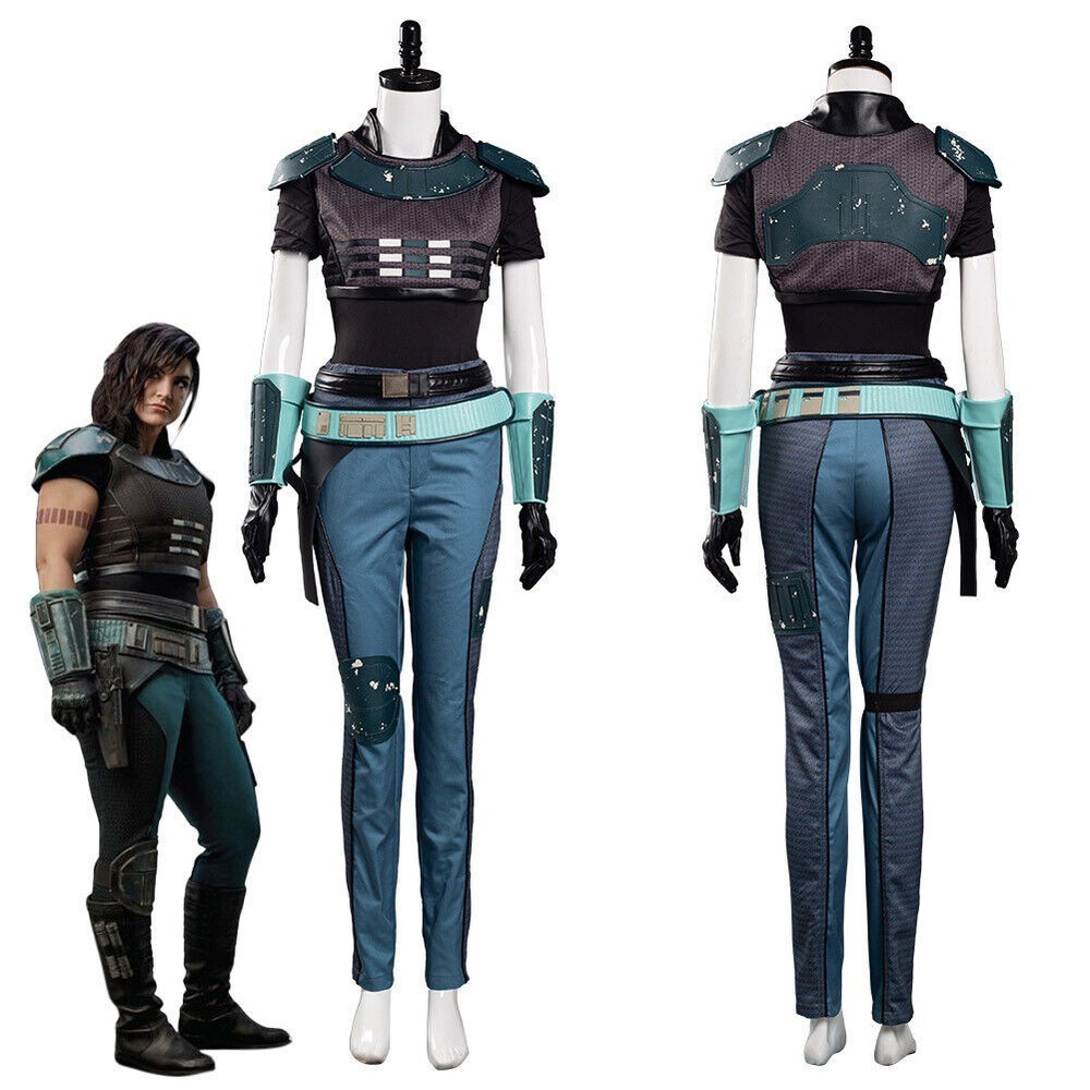 Mandalorian Cara Dune Cosplay Costumes Uniform Outfits Halloween Star Wars Suits image 2