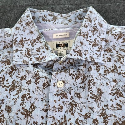 joseph abboud classic fit dress shirts Classic Fit Short Sleeve Button Up Shirt | Teal
