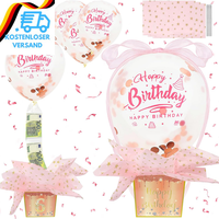 Geldgeschenke Geburtstag Diy ÜBerraschungsbox Mit Luftballons,Geldgeschenke Verp