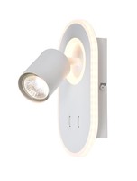 Brilliant G99556/05 Kimon Led Wand Spot Strahler Leuchte Lampe Weiß Modern GU10