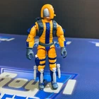 GI Joe Heat Viper 1989 Vintage Hasbro ARAH Figure w/ 4 Missiles Read