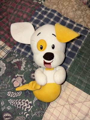 Bubble Puppy 8'' Plush Bubble Guppies Nickelodeon Nick Jr Yellow Mermaid Dog