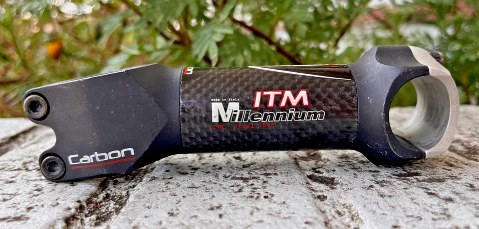 ITM Millenium Threadless Stem 1-1/8" x 110mm x 25.4mm Road Bike / MTB Stem Italy - Image 2 of 4