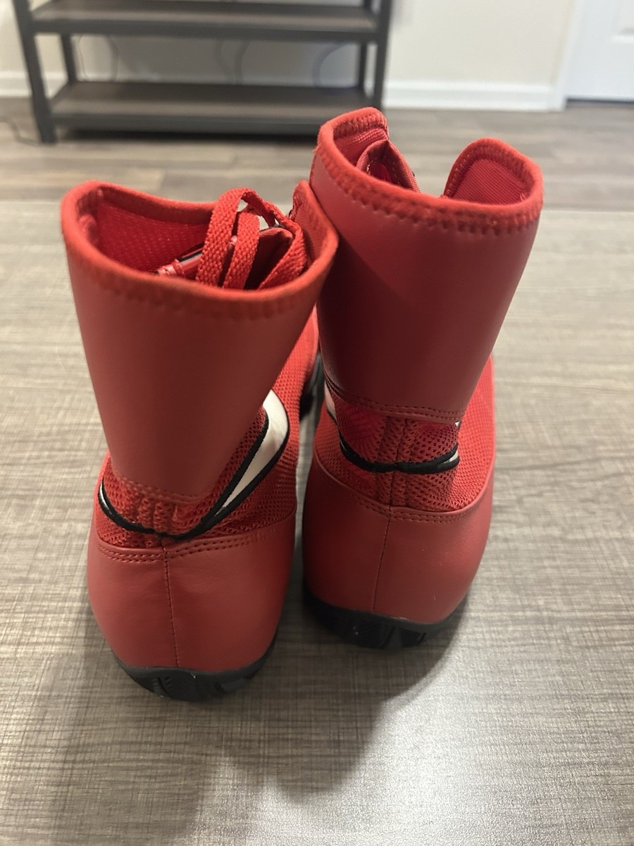 Red Nike Boxing Shoes Machomai 2 | eBay