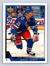 1993-94 Upper Deck - Sergei Zubov #181 New York Rangers Hockey Card