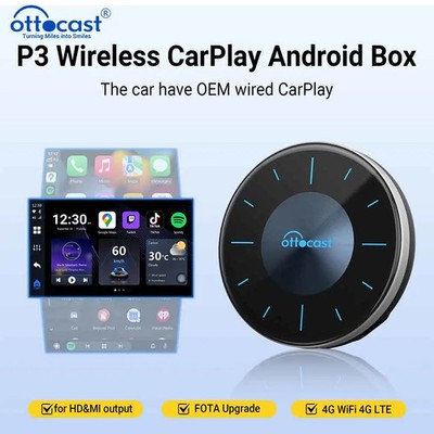 CarPlay AI Box Wireless Android Auto Smart TV Box Car Accessories