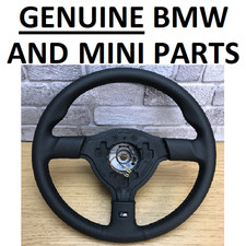 NEW GENUINE BMW E30 M Tech 2 Sport 370mm Steering Wheel 32332226086 Leather. 25D