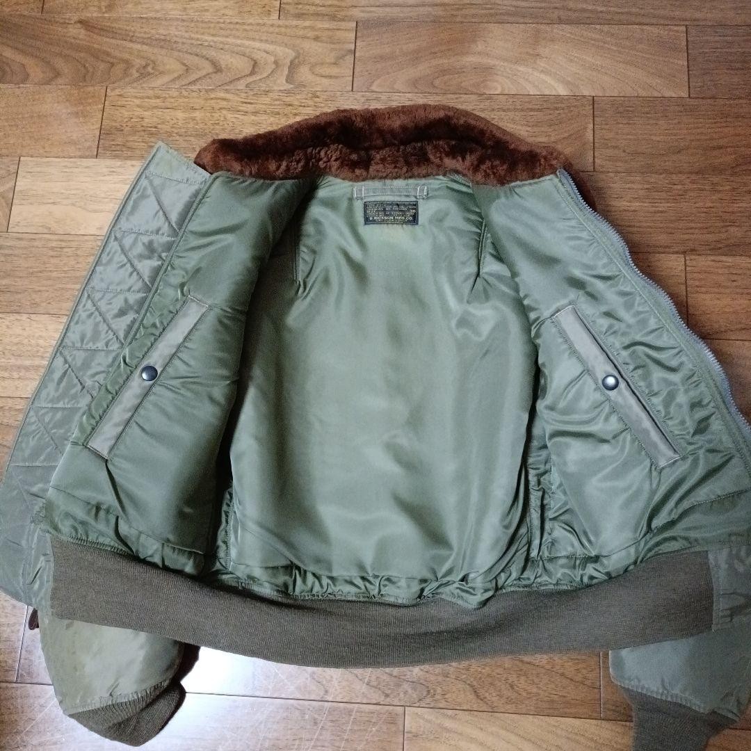 Buzz Ricksons B-15C Flight Jacket Difficult To Ob… - image 8