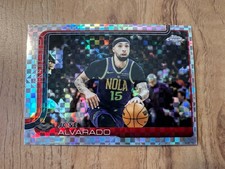 2025-26 Topps Chrome Jose Alvarado X-Fractor #144 Pelicans