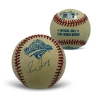 Greg Maddux Autographed 1995 World Series Signed Baseball Beckett COA + Case 1
