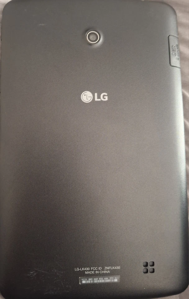 Tablet LG G Pad F 7.0" LK430 8GB Negra Sprint Foto 3 de 4