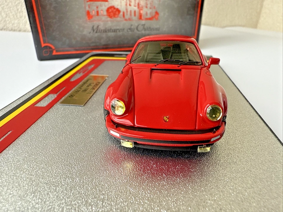 Heco Miniatures Du Chateau 1:43 Porsche 911 Turbo 1981, como BBR, Looksmart - Imagem 4 de 4