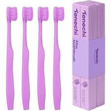 Max Extra Soft Toothbrush for Adults with Sensitive Gums, Soft Bristle