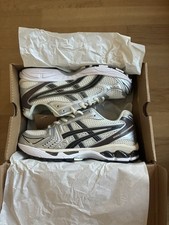 ASICS GEL-Kayano 14 Herren Sneaker Laufschuhe Creme/Silber/Schwarz EU 44