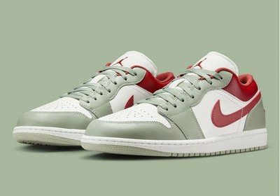 Nike Air Jordan 1 Low Jade Horizon 553558-133 Mens New | eBay