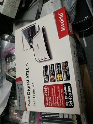 KWorld KW-SA290-Q LE External TV Tuner Box ATSC QAM TVBox VGA YPbPr 1080i Output