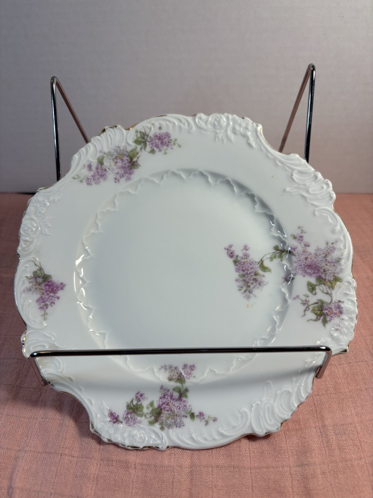 Vintage Porcelain Plate from Weimer Germany