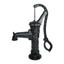 Pompa acqua a mano in ghisa per pozzo, fontana fontanella manuale da giardino