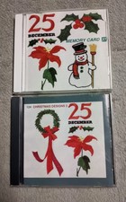 Janome Embroidery Memory Cards x2 — Christmas Designs |  | Original Janome