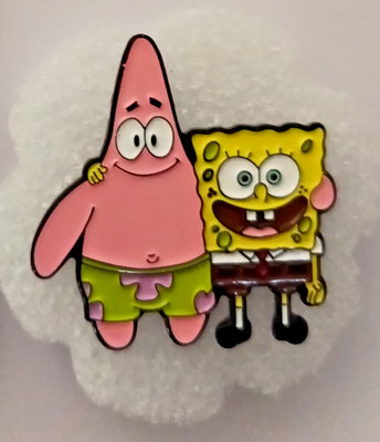 SPONGEBOB-PIN-2 OR MORE PINS $5.49 SHIPPING-SPEND $20 SHIPPING IS FREE