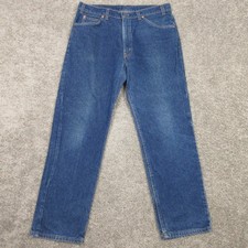 Vintage Levis Jeans Mens 36x30 Blue 509 Orange Tab Faded Denim Pants 1988 80s US