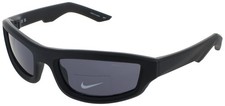 NIKE LUCENT FLASH EV24050 010 Sunglasses MATTE BLACK Frame GREY Lenses 56 mm