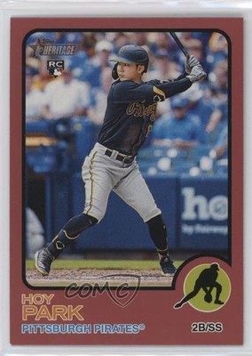 2022 Topps Heritage Target Mega Box Exchange Red Border Hoy Park #273 0zd5