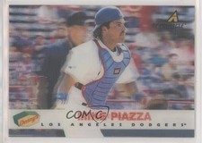 1997 Pinnacle Denny's 3D Holographic Mike Piazza #20 HOF 0l2