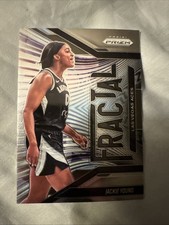 2025 Panini Prizm WNBA Jackie Young Fractal Insert Las Vegas Aces