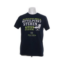 Look 54, T-shirt, Größe: M, Blau, Baumwolle, Print, Herren #7kz